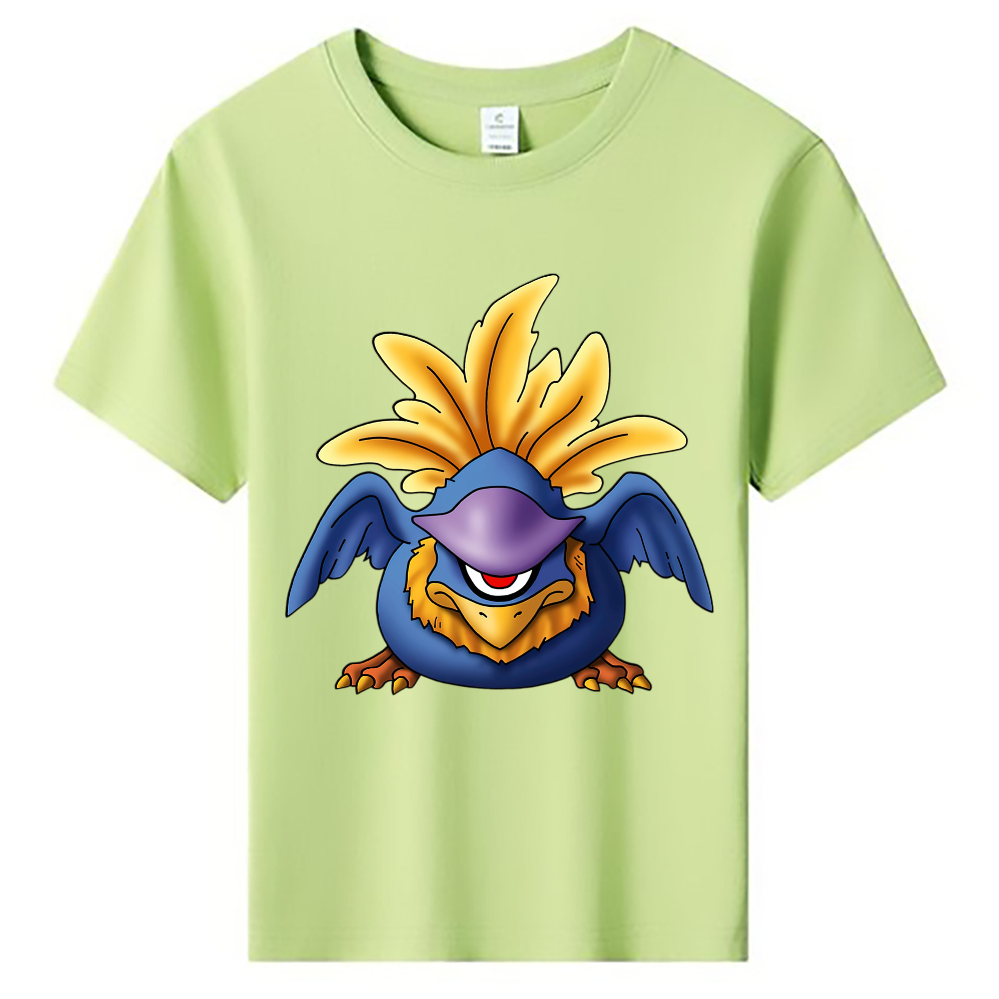 （画像用） ドラゴンクエスト Doragon Kuesuto Dragon Quest 綿100％キッズTシャツ（フロントプリント）